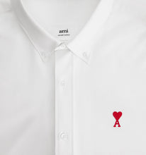 Charger l&#39;image dans la galerie, AMI Chemise Ami de coeur Oxford Blanc