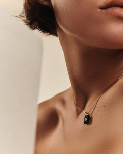 Pascale Monvoisin Collier Anton N1 Onyx Noir