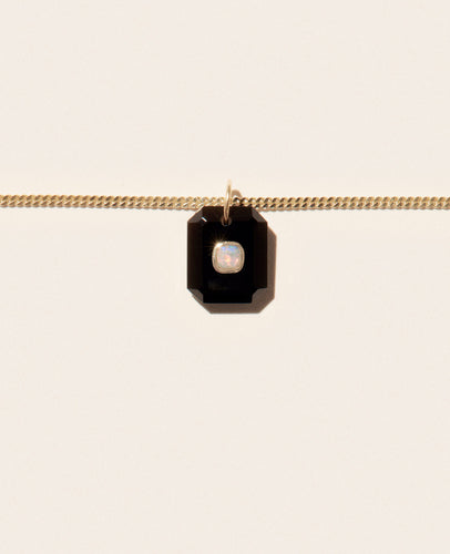 Pascale Monvoisin Collier Anton N1 Onyx Noir