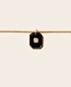Pascale Monvoisin Collier Anton N1 Onyx Noir