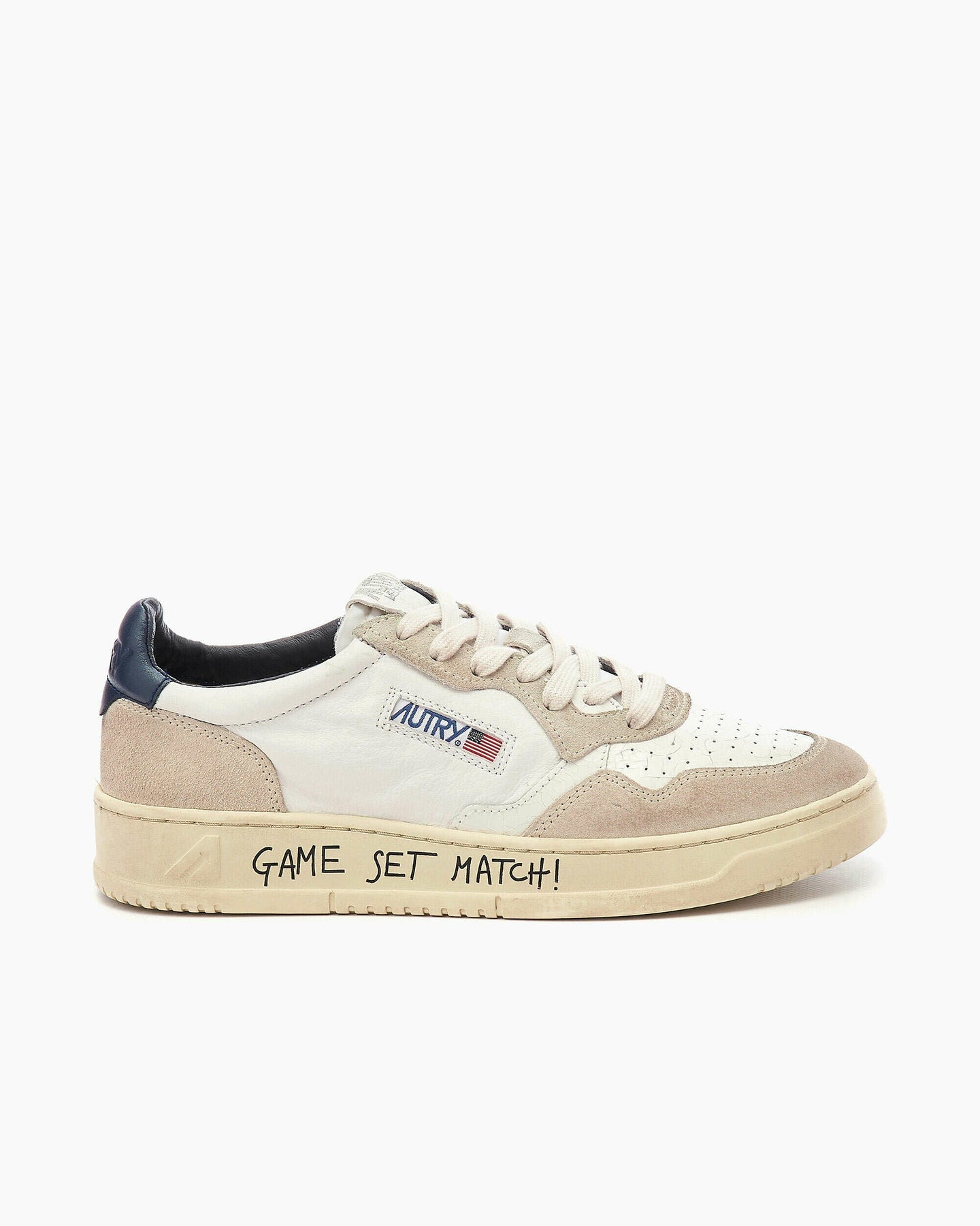 Autry Sneakers Medalist 01 Low Leather Draw Blue WC08
