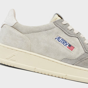 Autry Sneakers Medalist 01 Low Mix Suede Grey XS04
