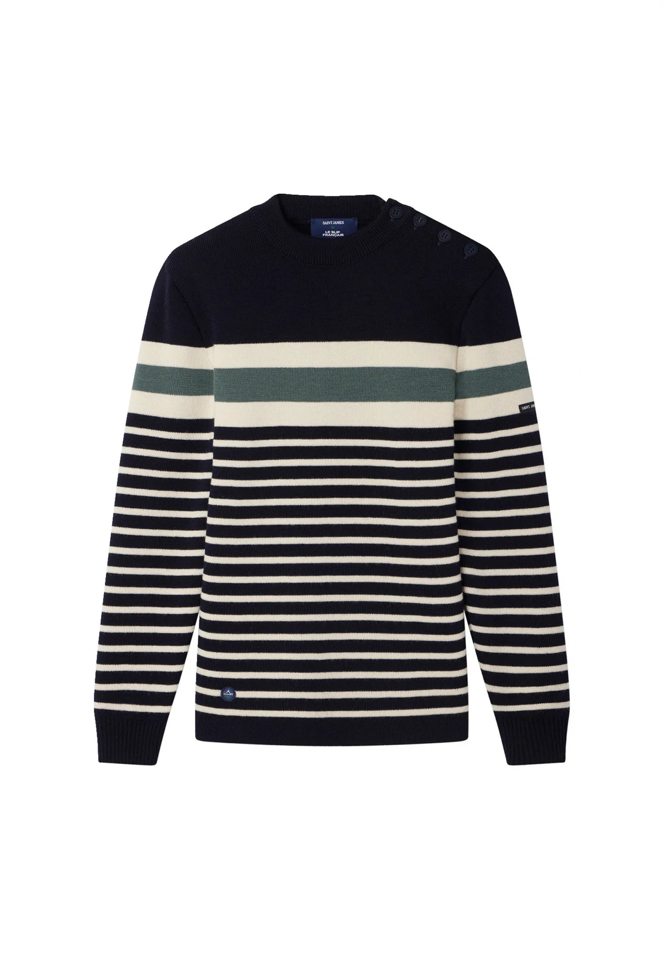 Le Slip Fran ais X Saint James Pull Mathurin Bleu Les Archives