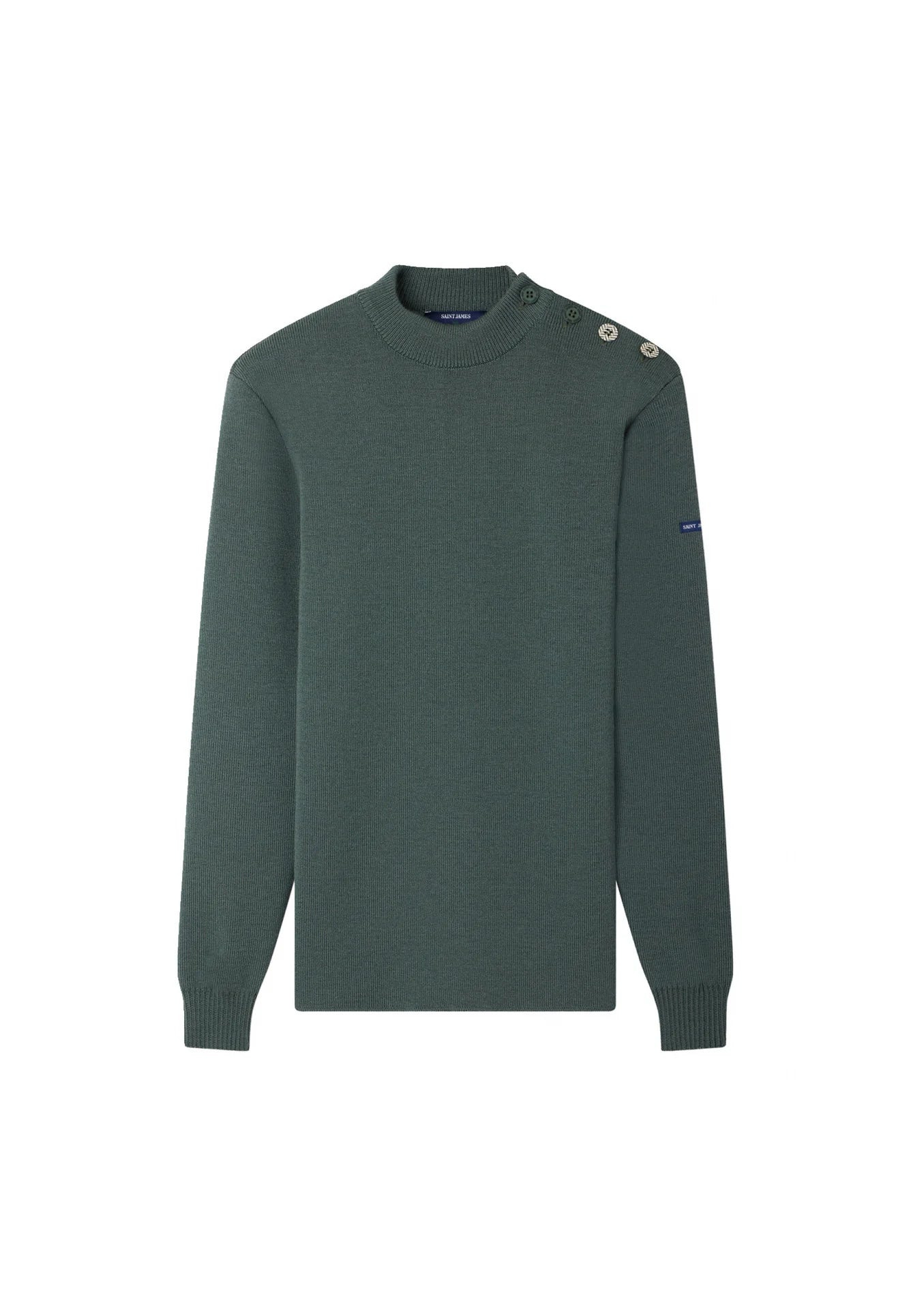 Le Slip Français X Saint James Pull Matelot Vert