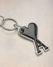 Charger l&#39;image dans la galerie, AMI Porte-clefs Ami de Coeur Noir