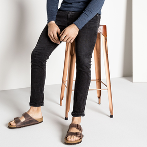 Birkenstock Sandales Arizona Etroite Huile Habana
