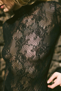 La Nouvelle Body Jimmy Dentelle Black Flower