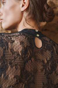 La Nouvelle Body Jimmy Dentelle Black Flower