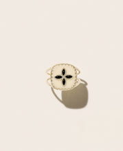 Charger l'image dans la galerie, Pascale Monvoisin Bague Bowie N2 Onyx Blanc