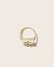 Charger l'image dans la galerie, Pascale Monvoisin Bague Bowie N2 Onyx Blanc