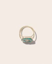 Charger l&#39;image dans la galerie, Pascale Monvoisin Bague Bowie N2 Turquoise