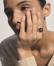 Charger l&#39;image dans la galerie, Pascale Monvoisin Bague Bowie N2 Diamant Noir