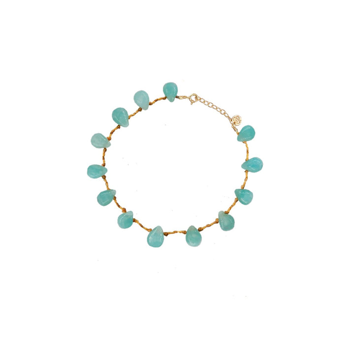 Mon Precieux Gem Bracelet Goutte Amazonite