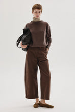Charger l'image dans la galerie, Pomandère Pull en Laine Cachemire Cacao