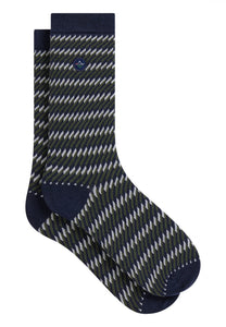 Le Slip Français X Saint James Duo de Chaussettes Navy