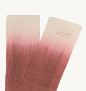 AUTRY Chaussettes Logo Tye Dye Iris