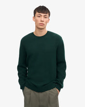Charger l&#39;image dans la galerie, Colorful Standard Pull Classic merino Wool Crew Emerald green