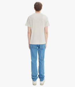 A.P.C. T-Shirt Standard Item GOTS Ecru Chiné