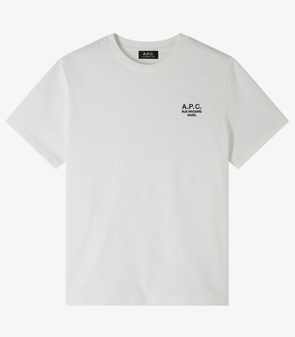 A.P.C. T-Shirt Standard Rue Madame White