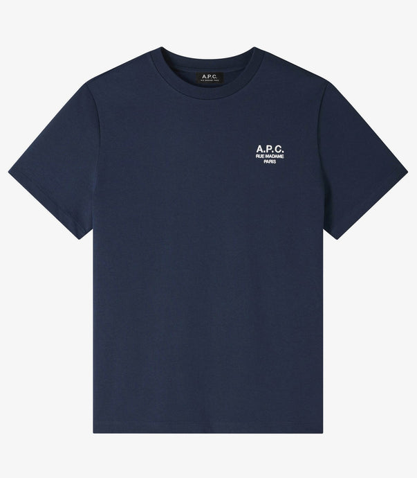 A.P.C. T-Shirt Standard Rue Madame Dark Navy