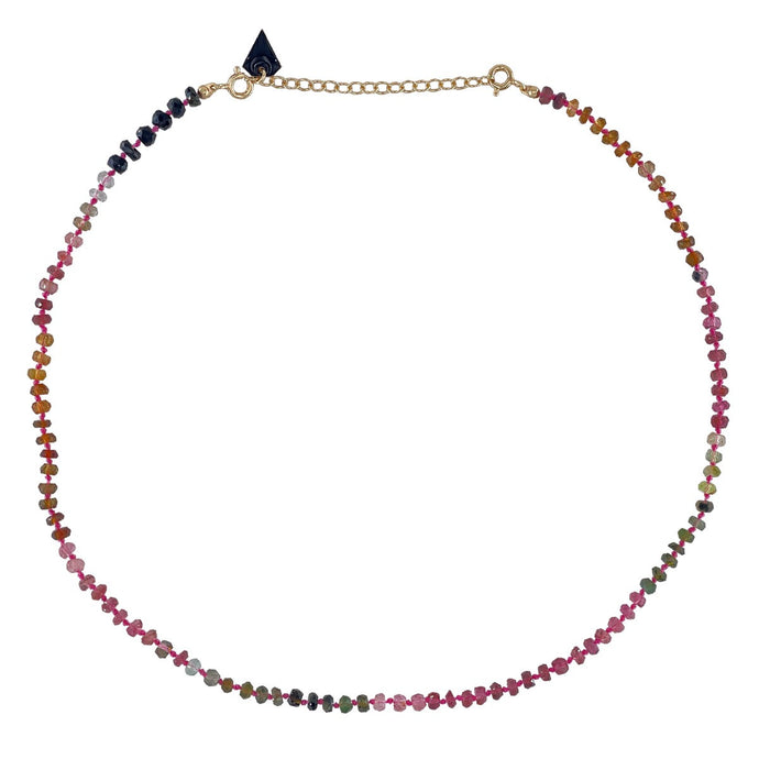 Mon Precieux Gem Collier Candies en Tourmaline Multicolore