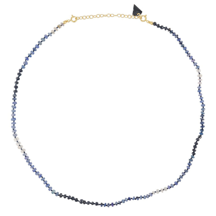 Mon Precieux Gem Collier Candies en Saphir Bleu