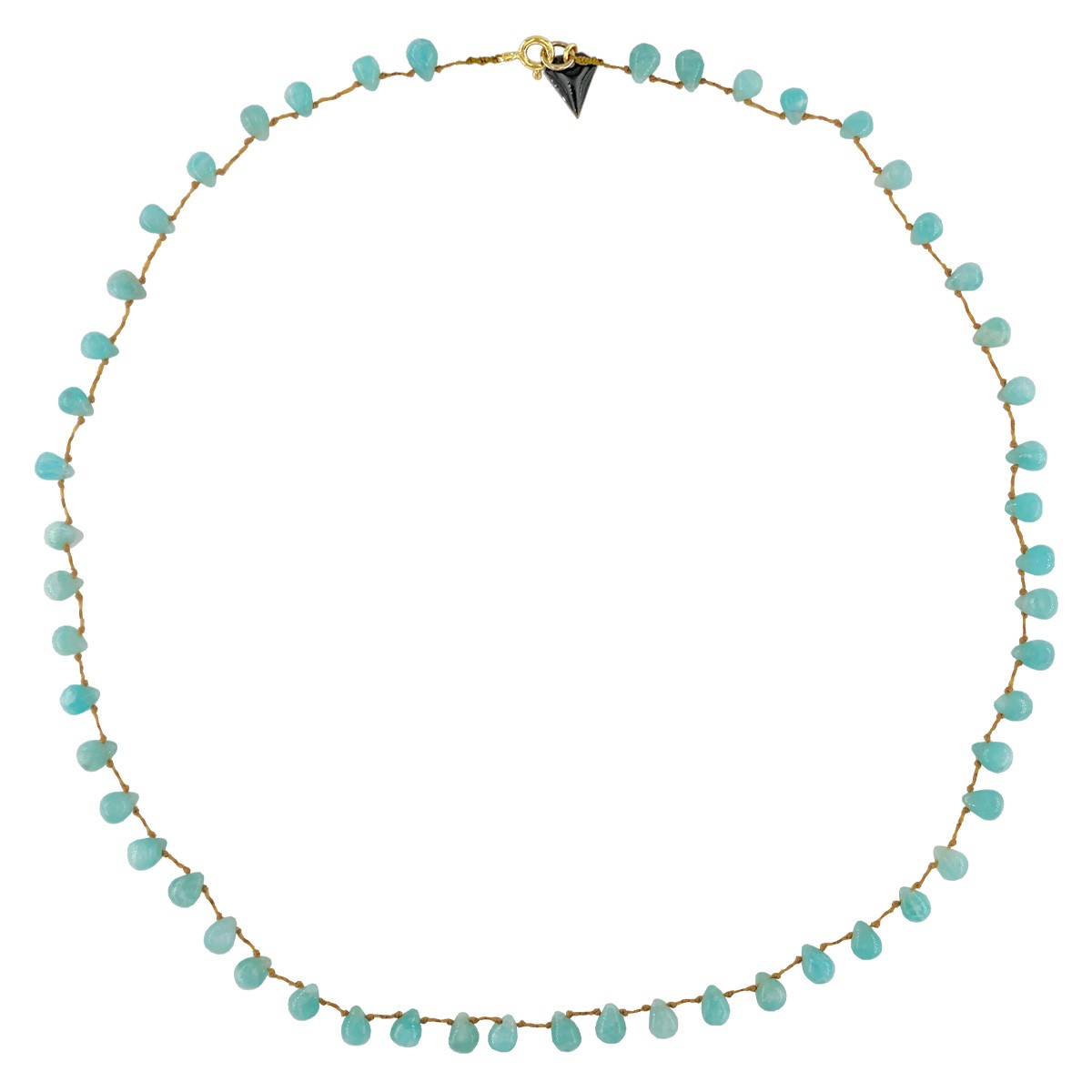 Mon Precieux Gem Collier Goutte en Amazonite