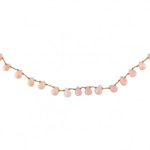 Mon Precieux Gem Collier Goutte en Opale Rose
