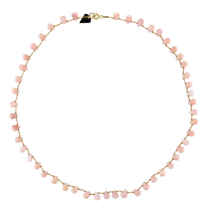 Mon Precieux Gem Collier Goutte en Opale Rose