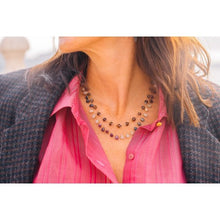 Charger l&#39;image dans la galerie, Mon Precieux Gem Collier Goutte en Saphir Multicolore