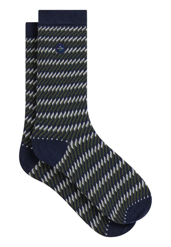 Le Slip Français X Saint James Chaussettes Chanlatte Vert
