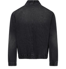 Charger l&#39;image dans la galerie, AMI Veste Denim Zippée Ami de Coeur Noir
