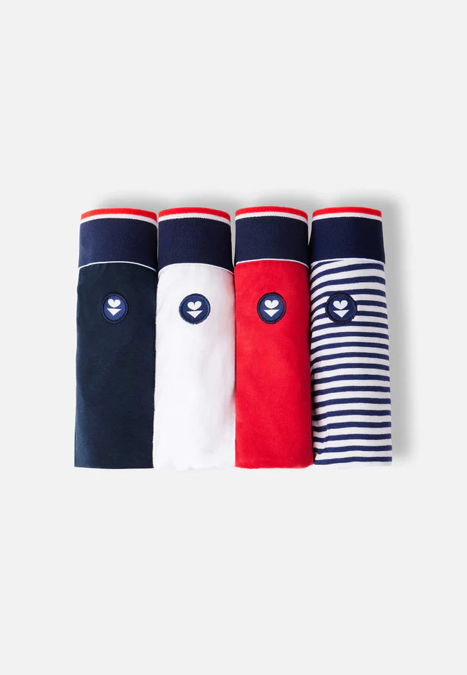 Le Slip Français Coffret Boxers Le Marius Quatro