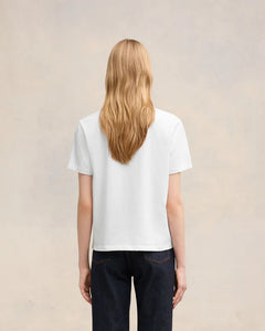 AMI Femme T-shirt Ami de Coeur Blanc