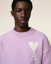 Charger l&#39;image dans la galerie, AMI Pull Ami de Coeur en Laine Lilas