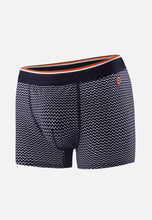 Charger l'image dans la galerie, Le Slip Français Boxer Le Marius Chevron Bleu