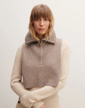 Charger l&#39;image dans la galerie, Eric Bompard Plastron Col Camionneur en Cachemire Millet