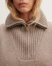 Charger l&#39;image dans la galerie, Eric Bompard Plastron Col Camionneur en Cachemire Millet