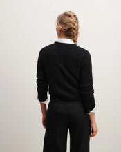 Charger l&#39;image dans la galerie, Eric Bompard Cardigan Raglan en Cachemire Noir