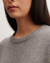 Charger l&#39;image dans la galerie, Eric Bompard Pull Ample en Cachemire Gris Meteorite