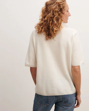 Charger l&#39;image dans la galerie, Eric Bompard T-Shirt Ample Minimaliste en Coton Cachemire Naturel