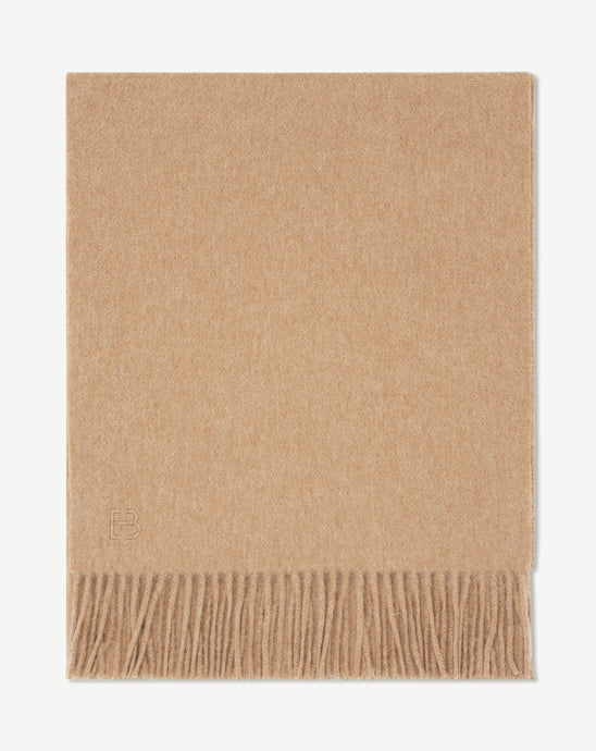 Eric Bompard Echarpe classique EB en Cachemire Caramel