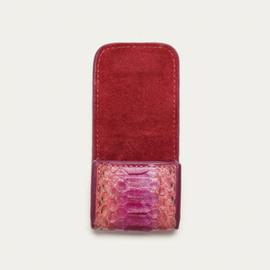 Claris Virot Etui Airpods Jamie Pyhton Bordeaux rose