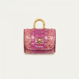 Claris Virot Etui Airpods Jamie Pyhton Bordeaux rose