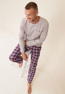 Le Slip Français Ensemble Pyjama Tartan