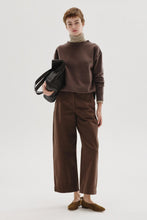 Charger l'image dans la galerie, Pomandère Pantalon Barrel en Drill de Coton Cacao