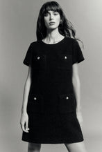 Charger l'image dans la galerie, Pablo Robe Calix en Laine Marine
