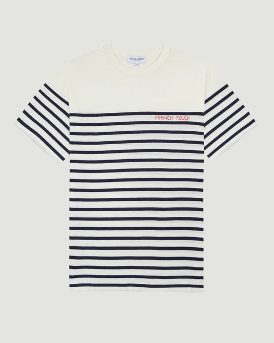 Maison Labiche T-Shirt La Mariniere French Touch Off white