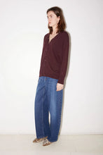 Charger l'image dans la galerie, Roseanna Gilet Lucia en Laine Bordeaux