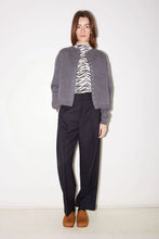 Charger l'image dans la galerie, Roseanna Gilet Tinos en Laine Smoke
